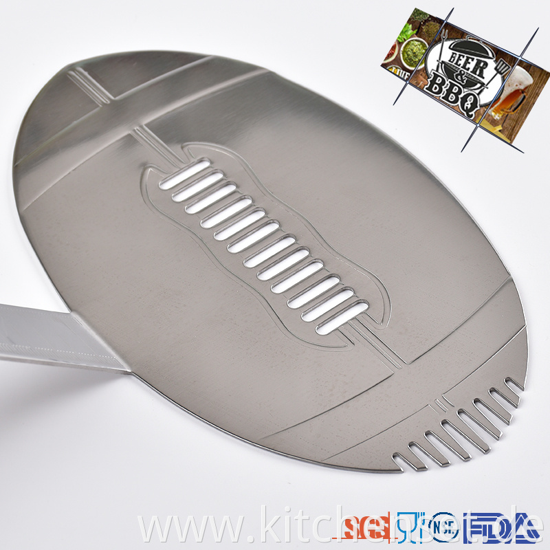 Football shape Barbecue Bbq Tool